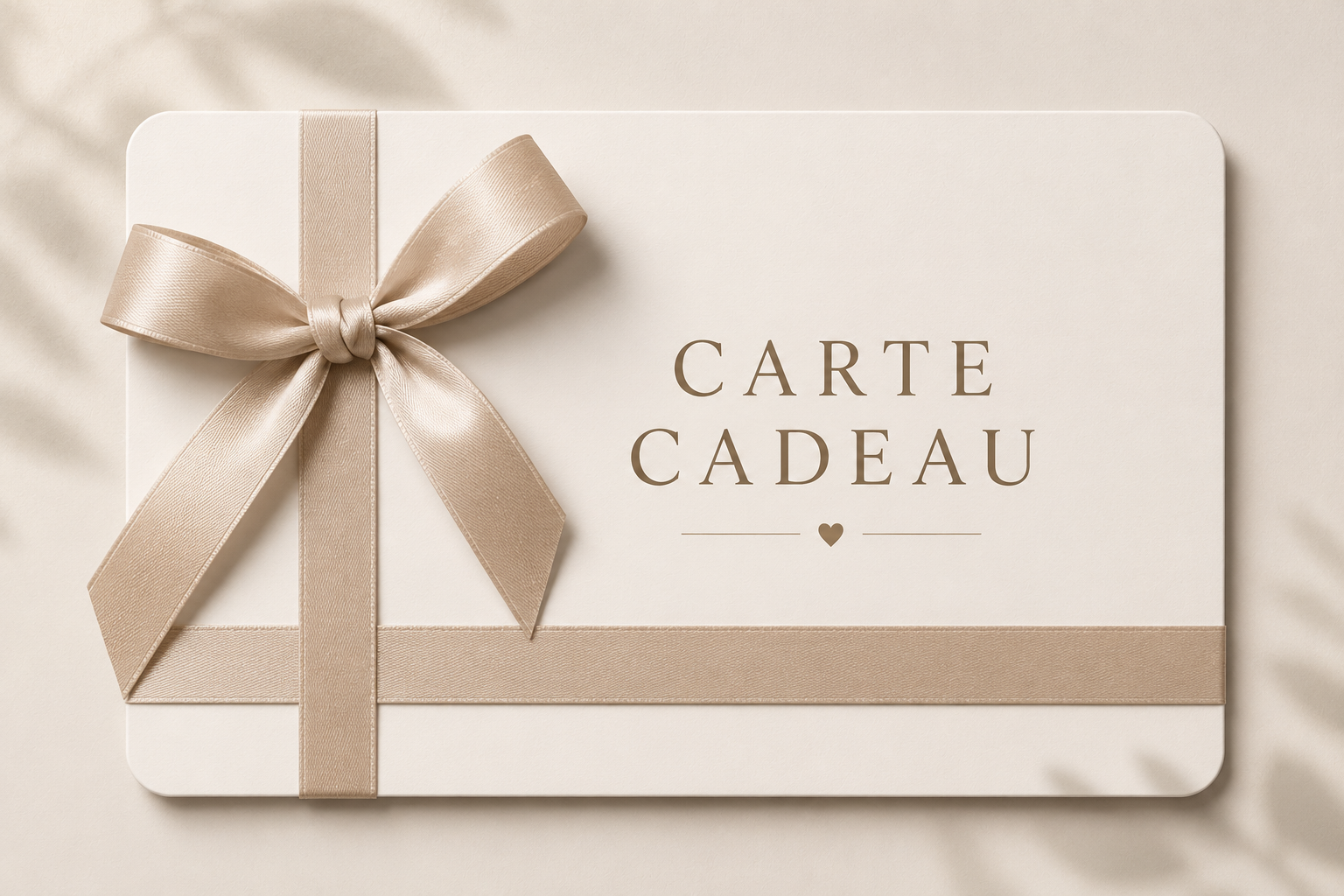 Carte cadeau