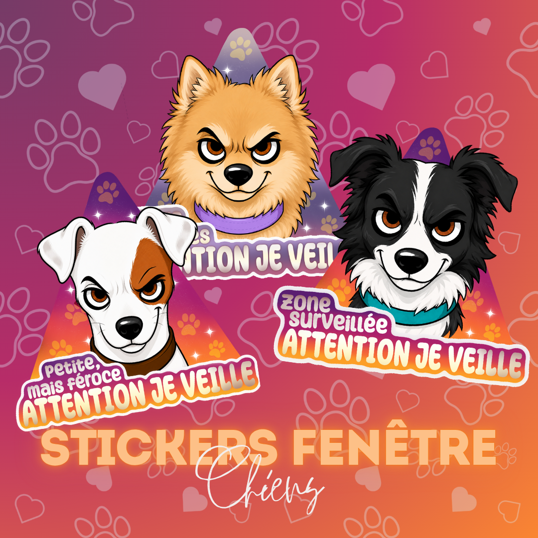 Stickers "chiens"
