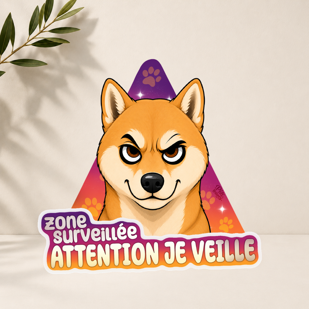 Sticker "Shiba Inu"