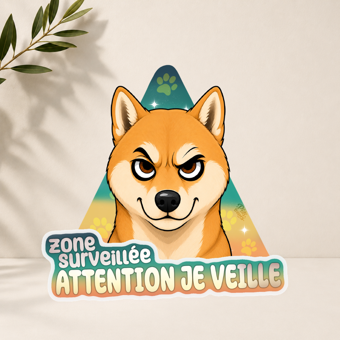 Sticker "Shiba Inu"