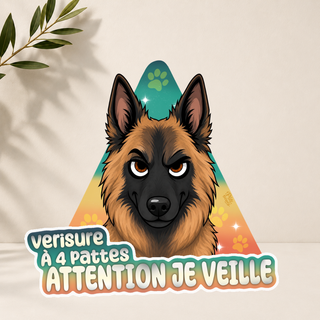 Sticker "Berger Belge Tervueren"