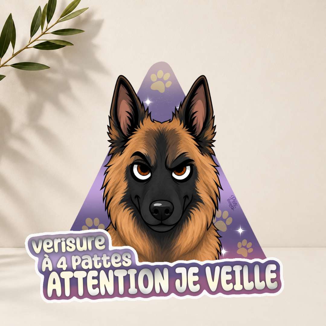 Sticker "Berger Belge Tervueren"