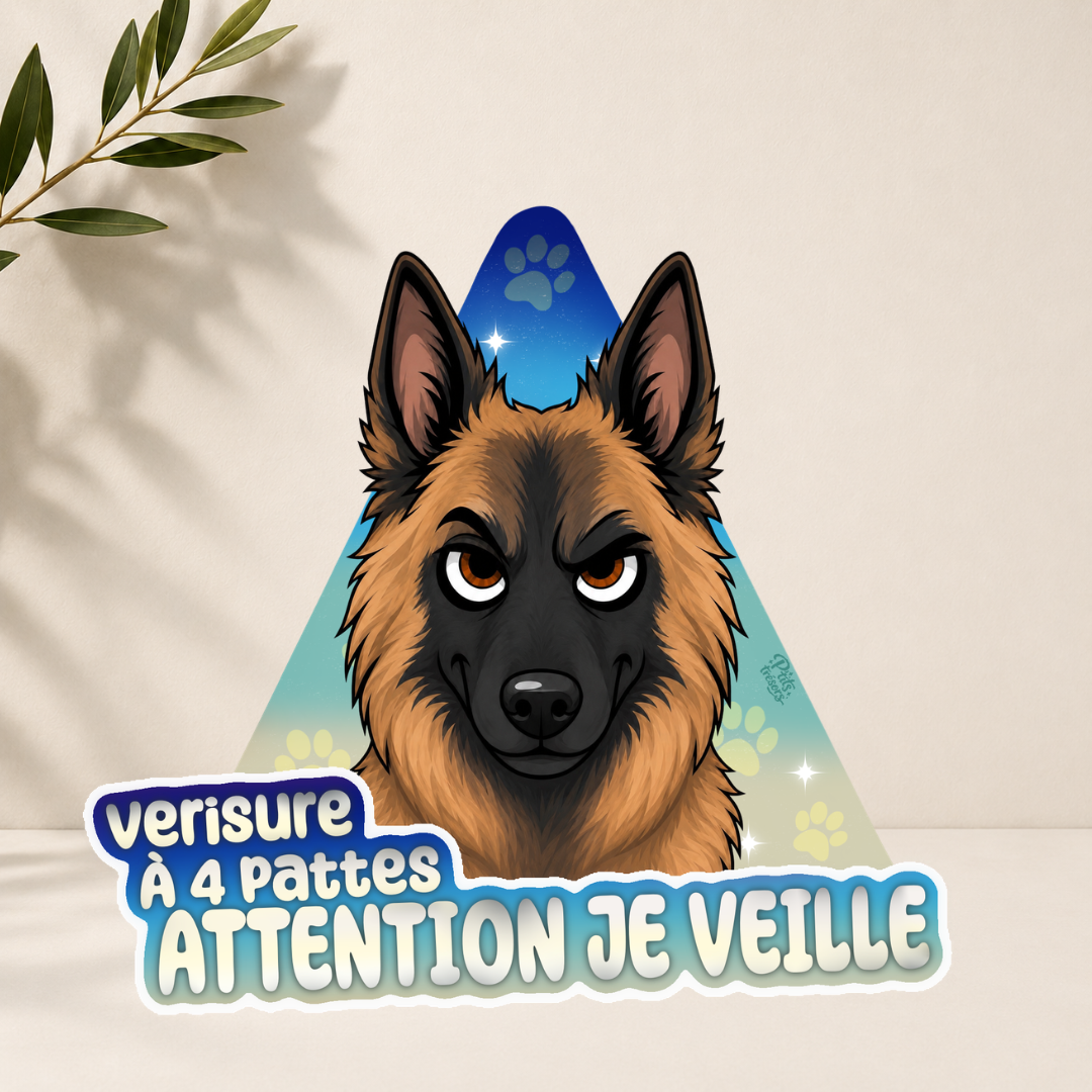 Sticker "Berger Belge Tervueren"