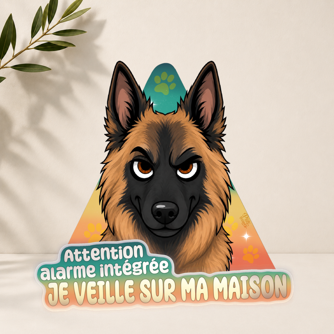 Sticker "Berger Belge Tervueren"