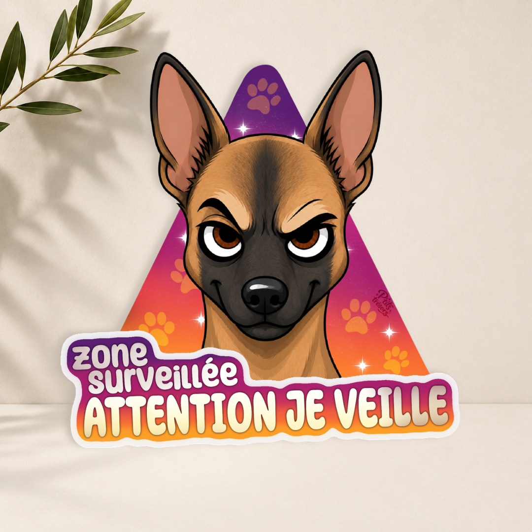 Sticker "Berger Malinois"