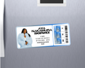 Magnet ticket de concert "Aya"