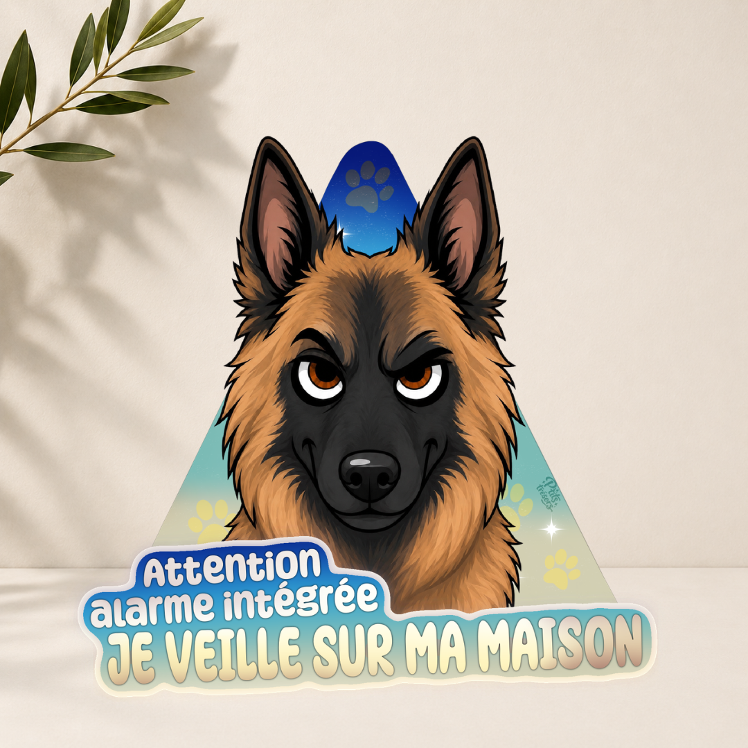 Sticker "Berger Belge Tervueren"