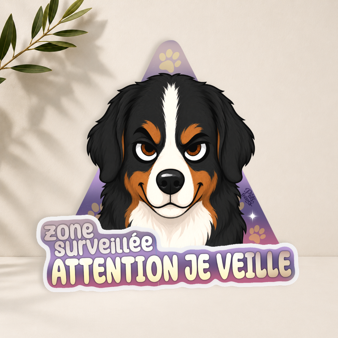 Sticker "Bouvier Bernois"