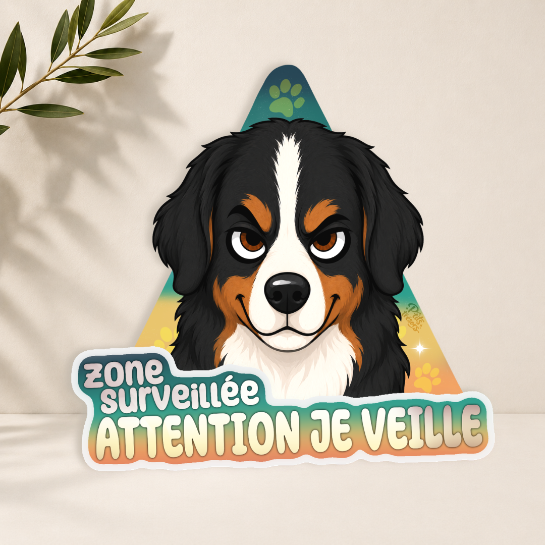 Sticker "Bouvier Bernois"