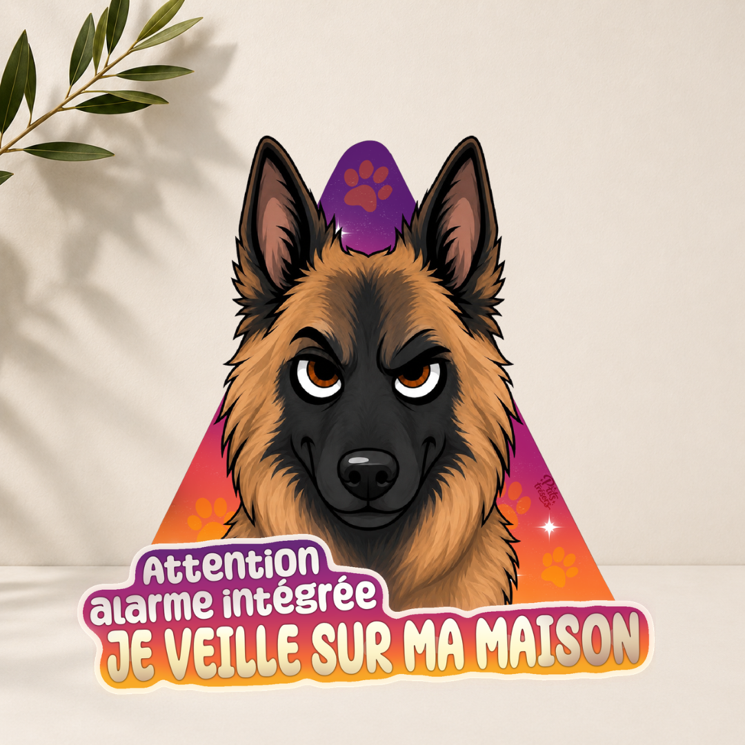 Sticker "Berger Belge Tervueren"