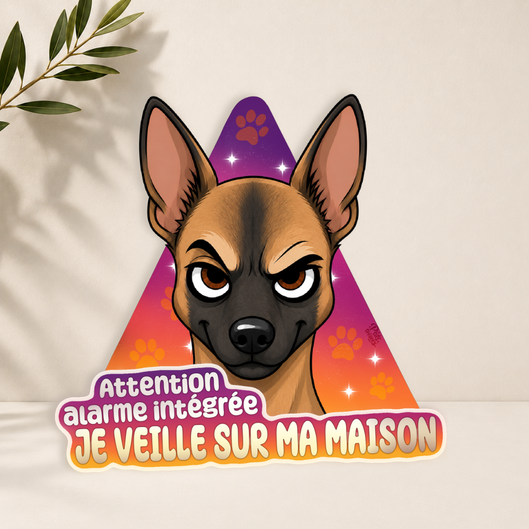 Sticker "Berger Malinois"