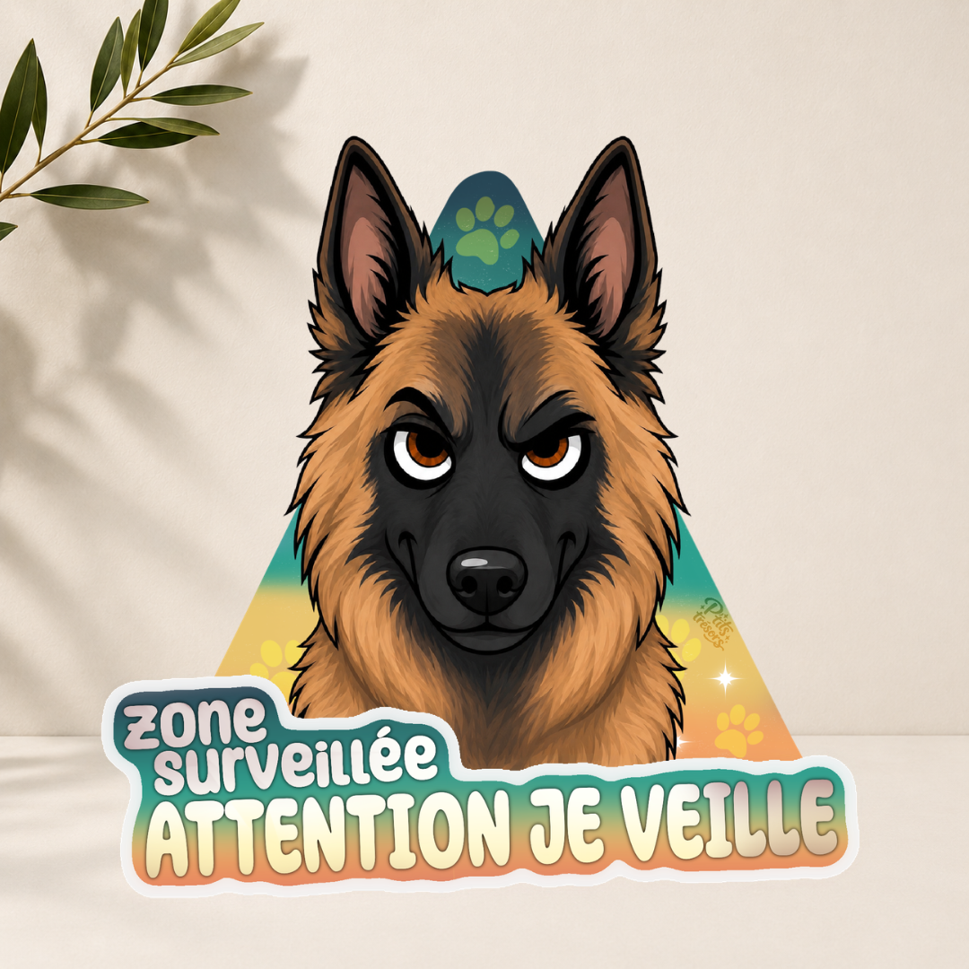 Sticker "Berger Belge Tervueren"