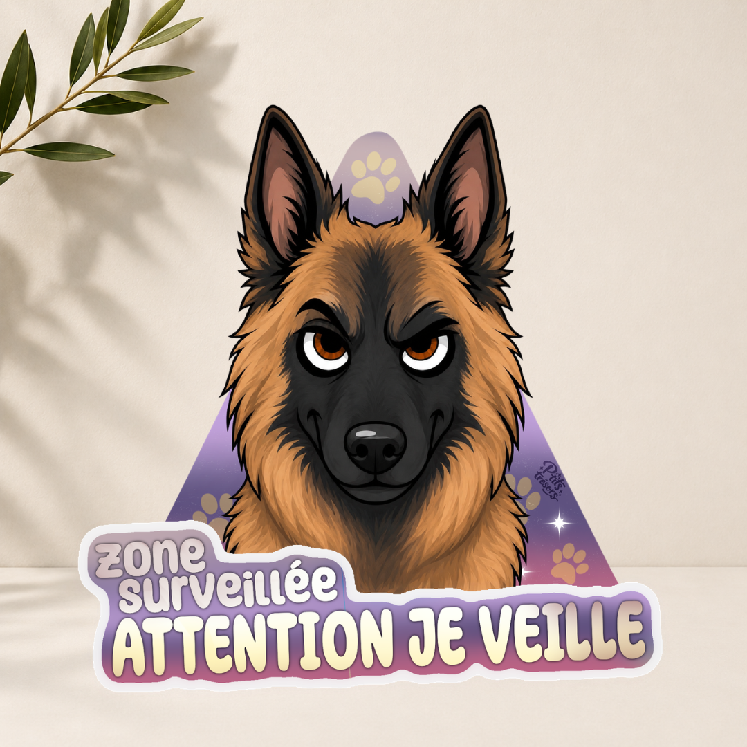 Sticker "Berger Belge Tervueren"