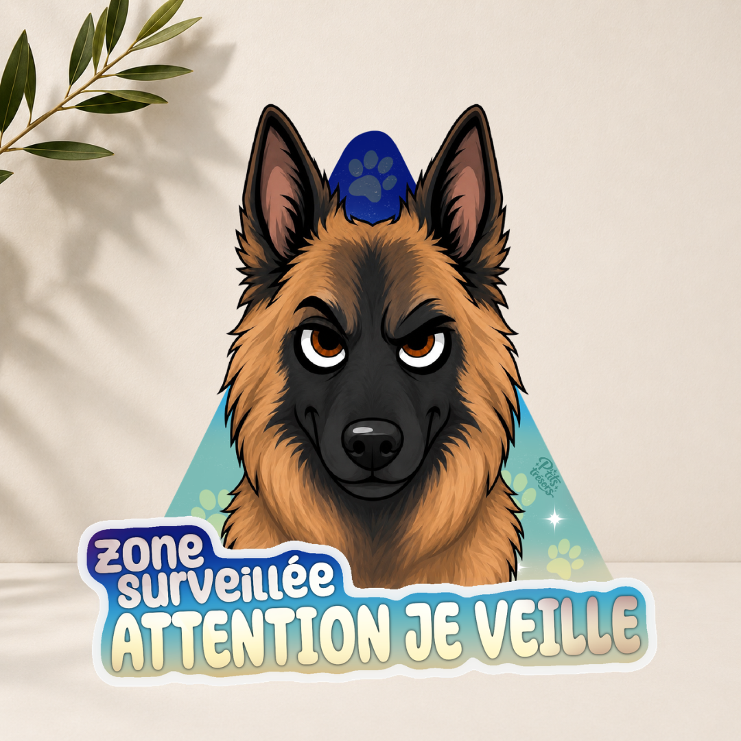 Sticker "Berger Belge Tervueren"