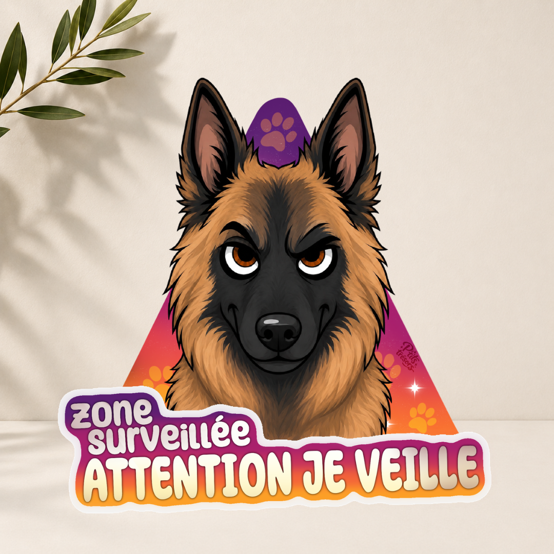 Sticker "Berger Belge Tervueren"
