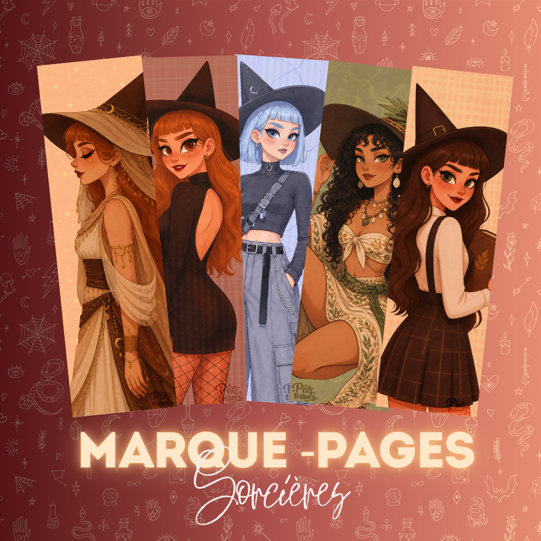 Marque-page "Sorcière"