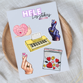 Stickers inspirés "Helena" réédition
