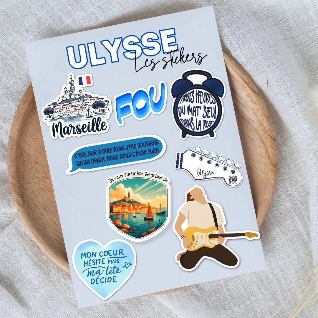 Stickers inspirés "Ulysse"