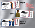 Magnet ticket de concert "Star Academy 2025"