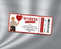 Magnet ticket de concert "Marine"