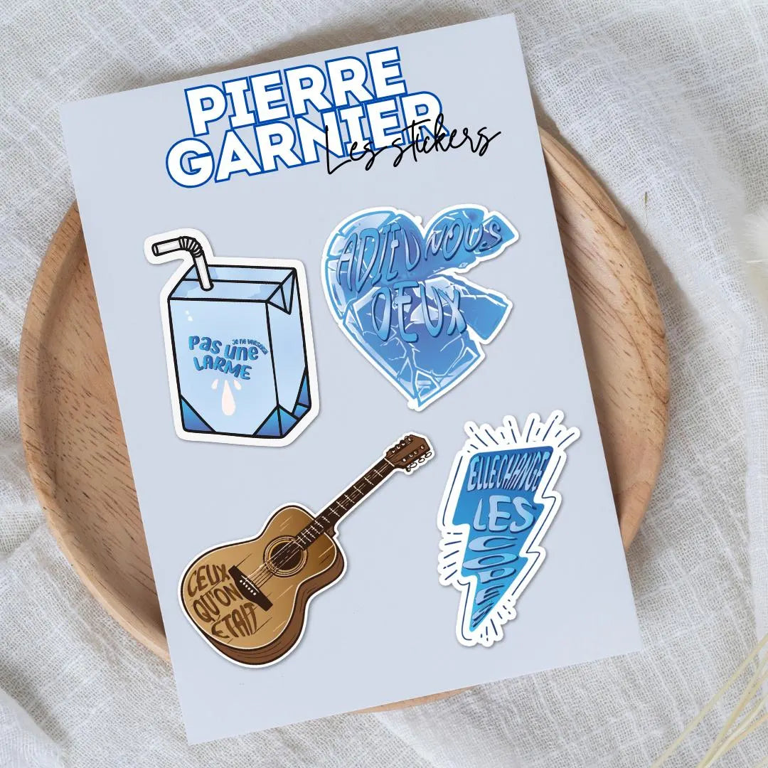 Stickers inspirés "Pierre Garnier"