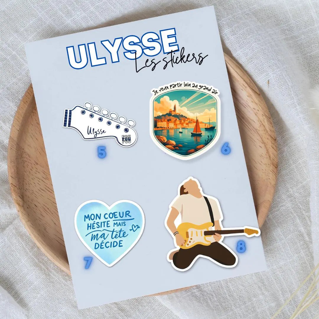 Stickers inspirés "Ulysse"