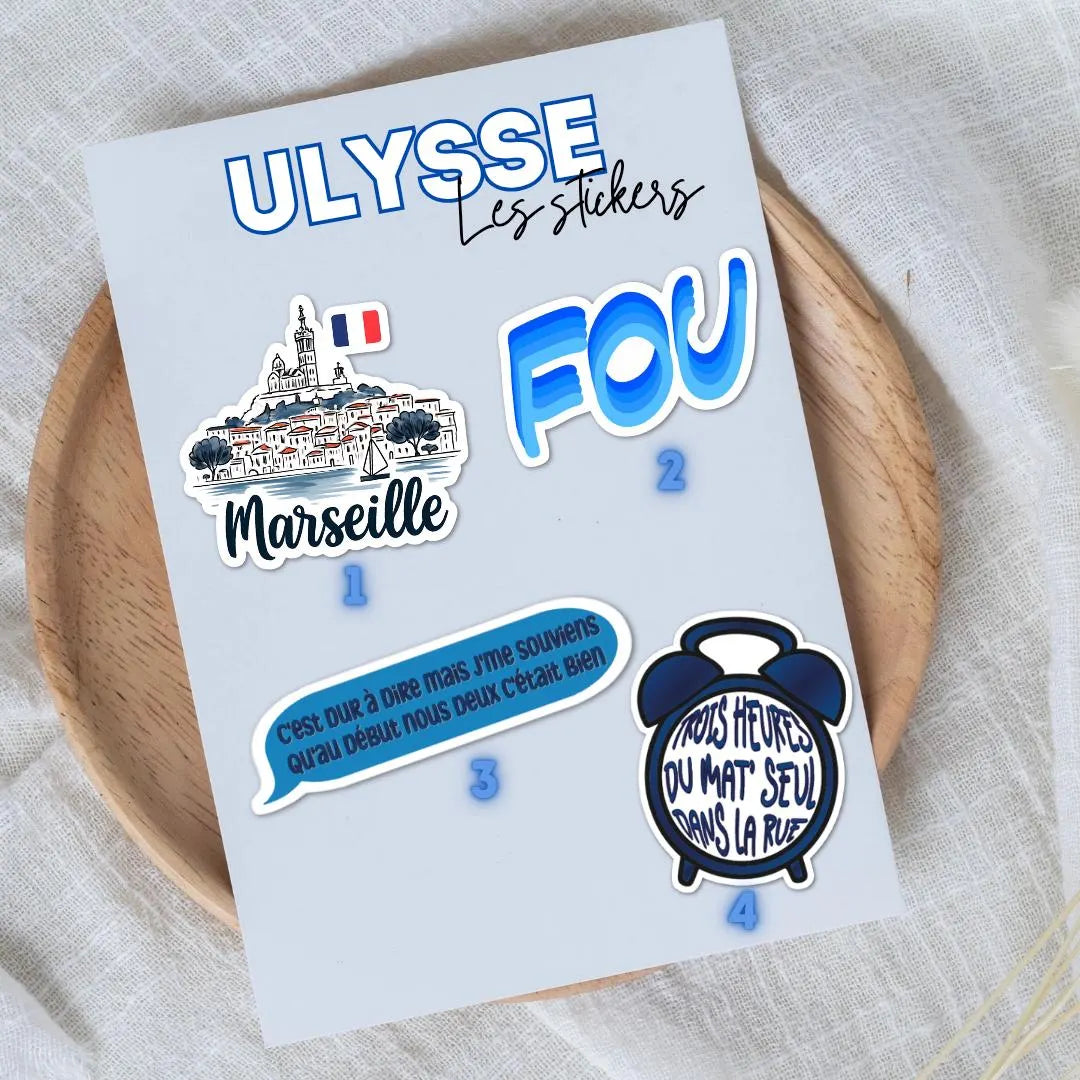 Stickers inspirés "Ulysse"