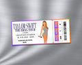Magnet ticket de concert "Taylor Swift"