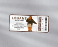 Magnet ticket de concert "Louane"