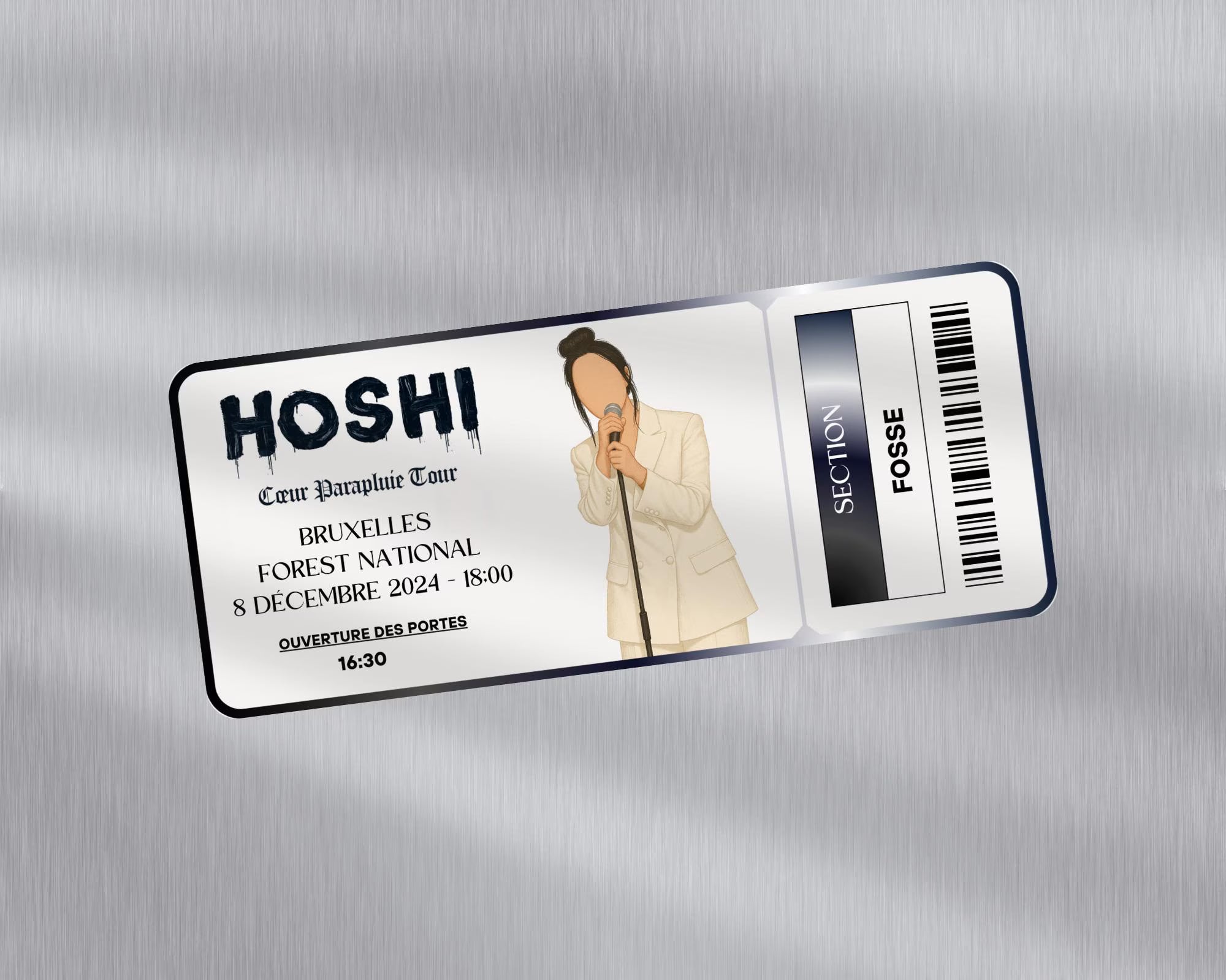 Magnet ticket de concert "Hoshi"