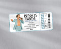 Magnet ticket de concert "Benson Boone"