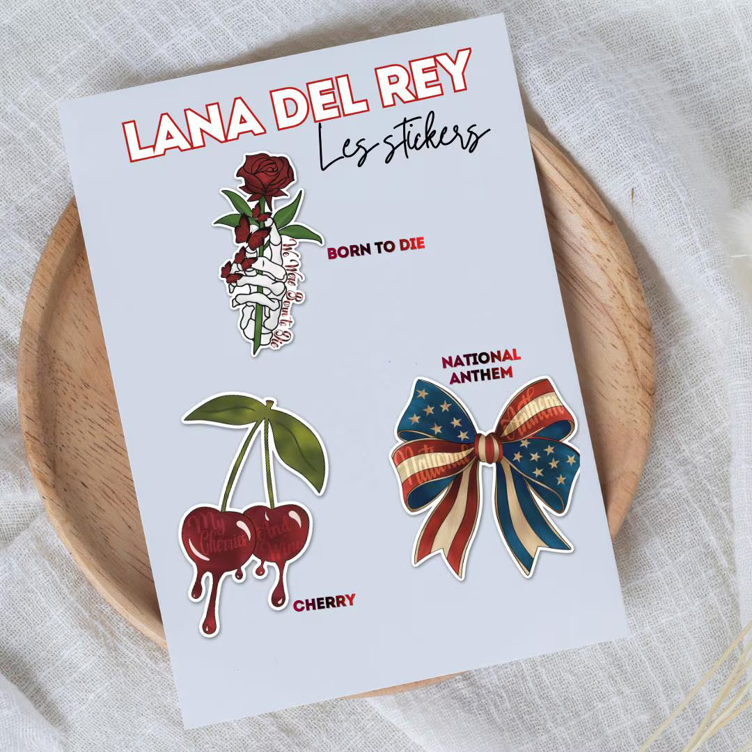 Stickers inspirés "Lana Del Rey"