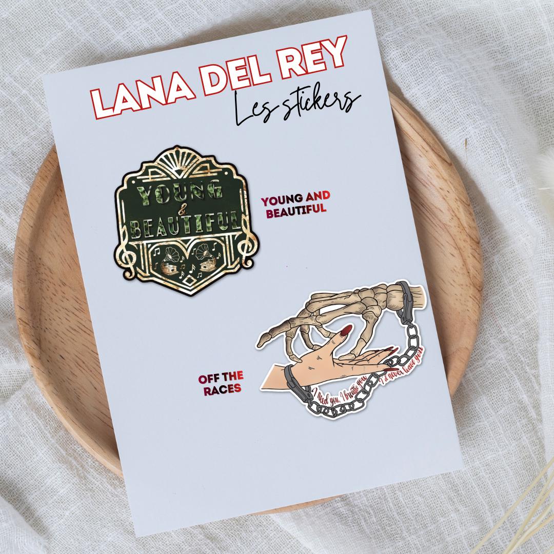 Stickers inspirés "Lana Del Rey"