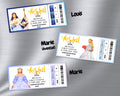 Magnet ticket de concert "Le Roi Soleil"